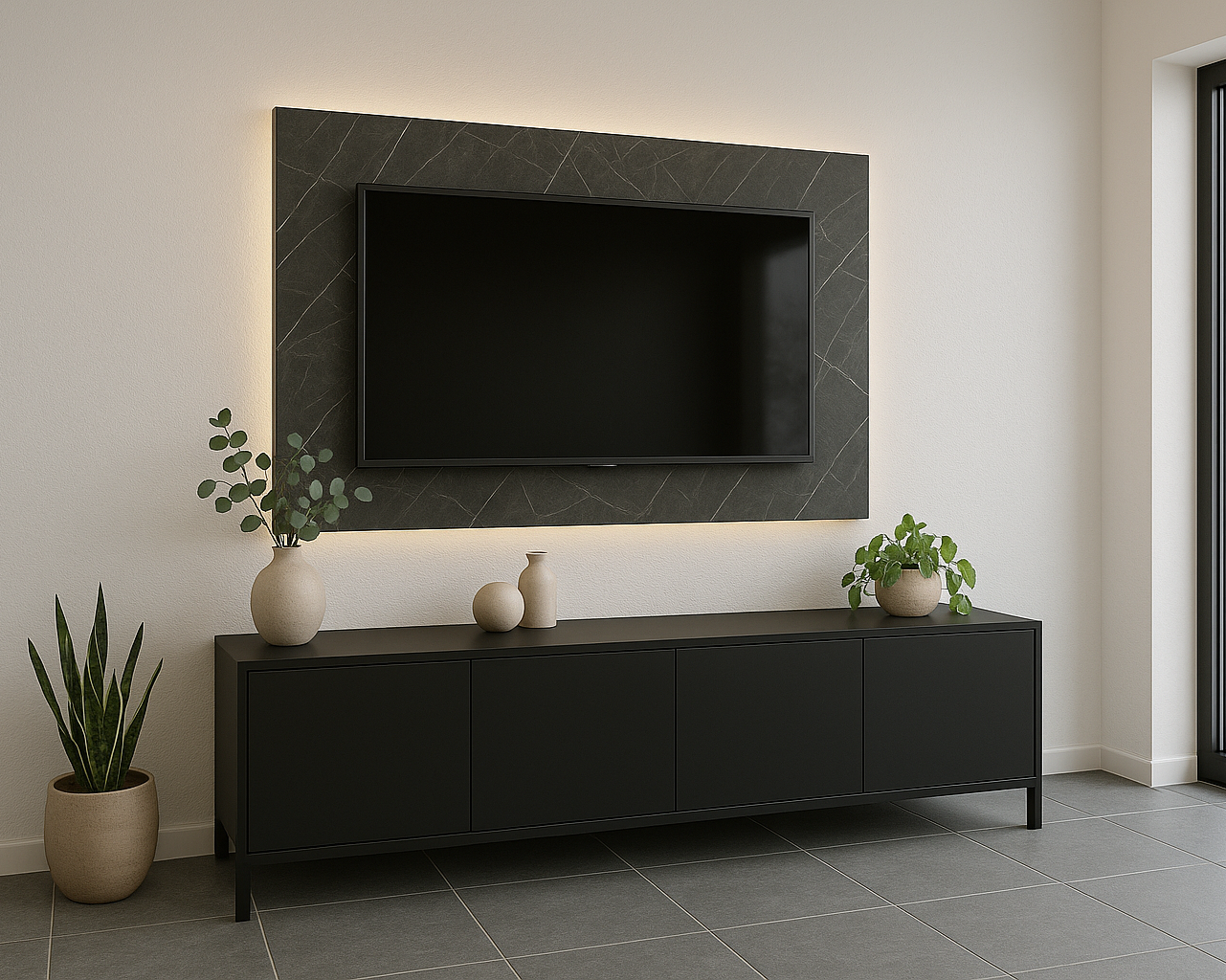 TV-Wandpaneel Horizon bis 70'' TV