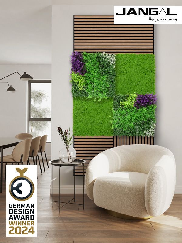 Modular Wall Design Flora Violet Mixed Flora