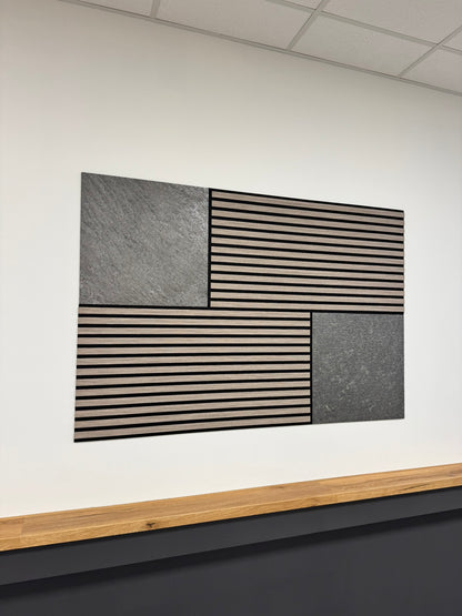 Modular Wall Bundle (Grey Slate/Oulanka Oak)