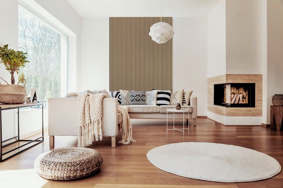 Akustikpaneel Teak 240cm x 60cm x 2,2cm