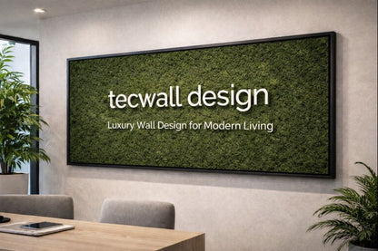 Moosbild mit individuellem Firmenlogo