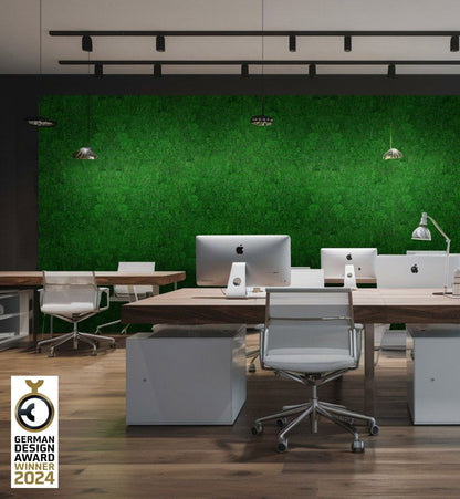 Modular Wall Real Moss Nature Green