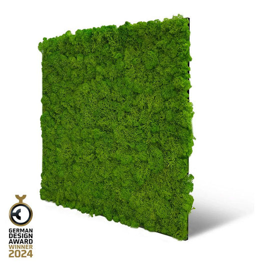 Modular Wall Real Moss Bright Green