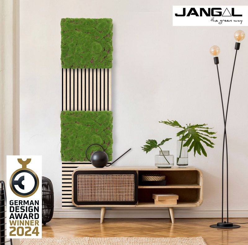 Modular Wall Design Moss Forest Green