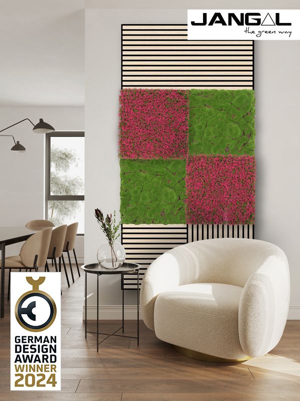 Modular Wall Design Moss Forest Green