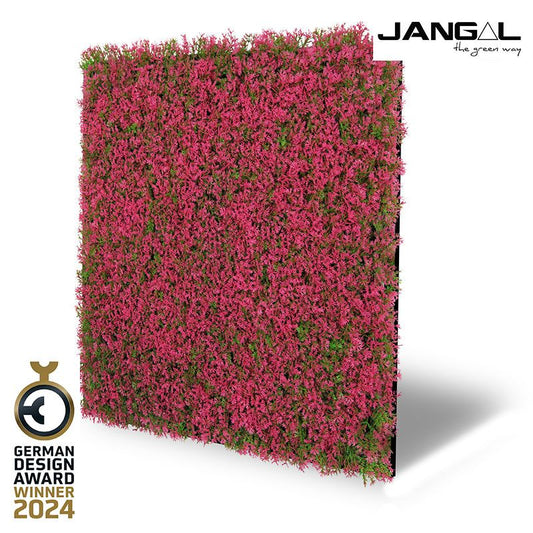 Modular Wall Design Flora Pink Design Grass