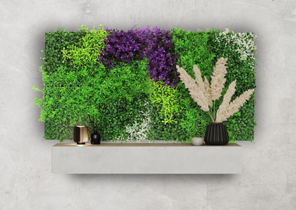 Modular Wall Design Flora Violet Mixed Flora