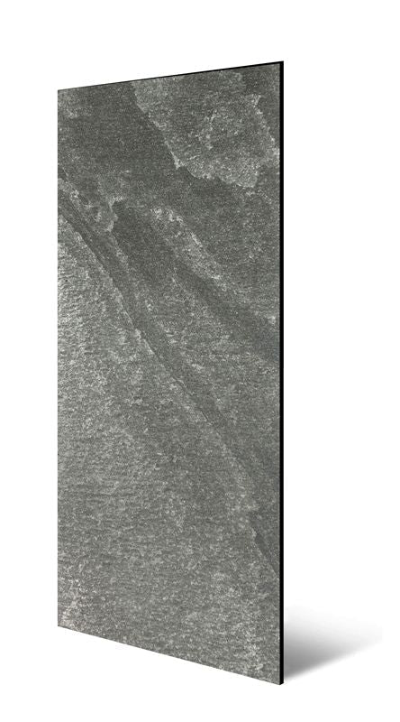 Modular Wall Stone Panel Grey Slate 104 x 52cm